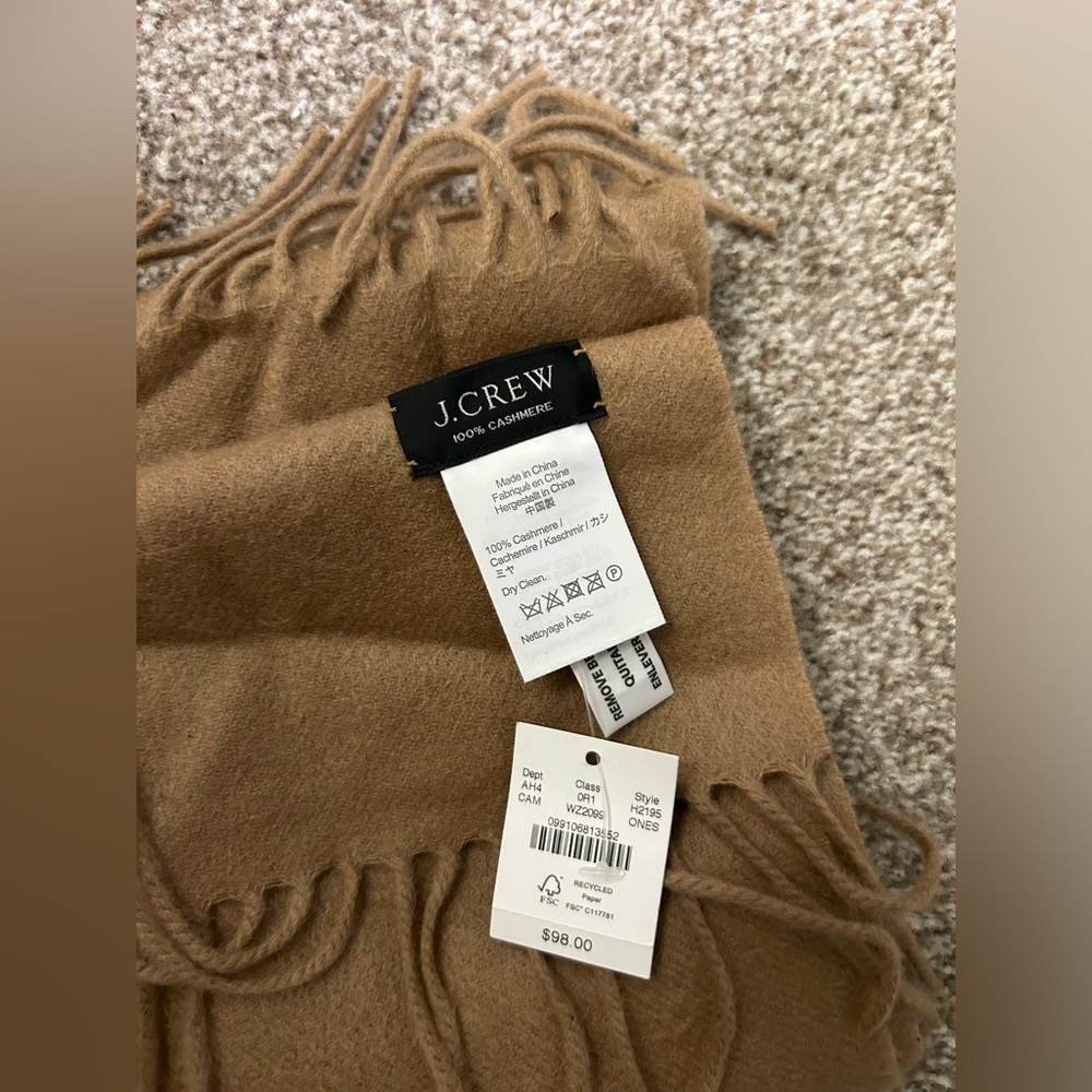 Unisex 100% cashmere scarf